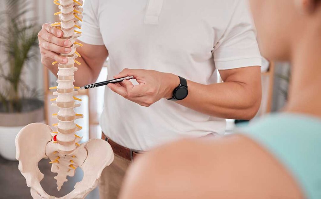 Chiropractic photo from Adobe Stock
